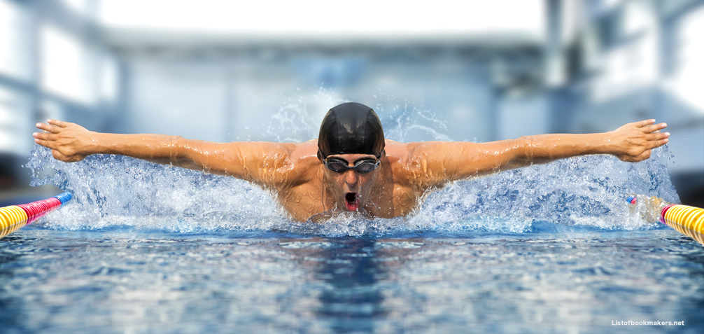 東京オリンピック2020の水泳のブックメーカー金メダル予想オッズ