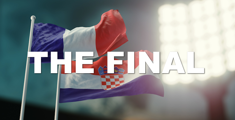 ワールドカップ2018決勝「フランスvsクロアチア」のブックメーカー勝敗オッズと各種データ